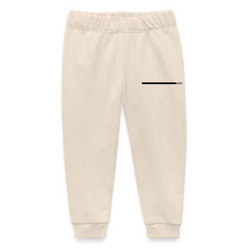 2026 stroke - Baby Organic Sweatpants by Stanley/Stella - soft Ecru - Front