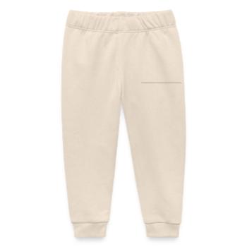 Linie Symbol - Baby Organic Jogginghose Baby Tumbler von Stanley/Stella - Natur - Vorne