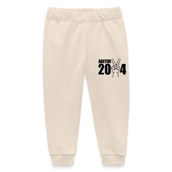 Abitur 2024 - Baby Organic Jogginghose Baby Tumbler von Stanley/Stella - Natur - Vorne