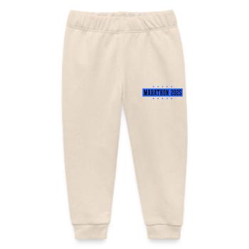 Marathon 2025 - Baby Organic Sweatpants by Stanley/Stella - soft Ecru - Front