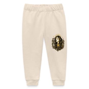 Goldener Wappen - Baby Organic Jogginghose Baby Tumbler von Stanley/Stella - Natur - Vorne