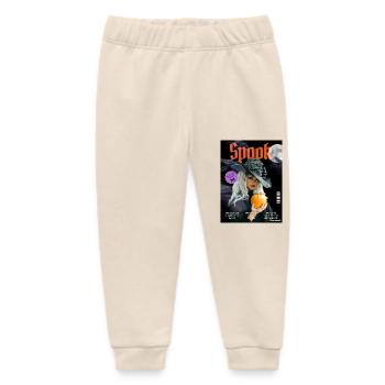 Magazine cover SPOOK - Baby Organic Sweatpants by Stanley/Stella - soft Ecru - Front