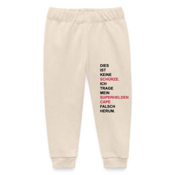 Schürze - Baby Organic Jogginghose Baby Tumbler von Stanley/Stella - Natur - Vorne