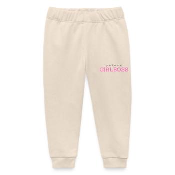 Future Girlboss - Baby Organic Sweatpants by Stanley/Stella - soft Ecru - Front