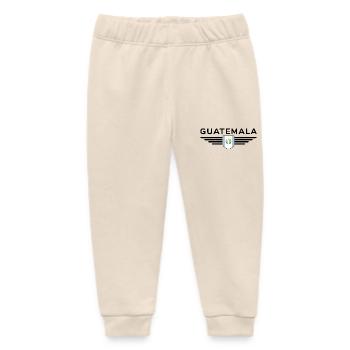 I Love Guatemala, Style Design T-Shirt - Baby Organic Sweatpants by Stanley/Stella - soft Ecru - Front