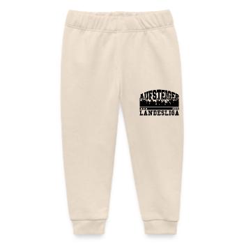 Aufsteiger 2025 Landesliga Aufstieg Fußball - Baby Organic Jogginghose Baby Tumbler von Stanley/Stella - Natur - Vorne