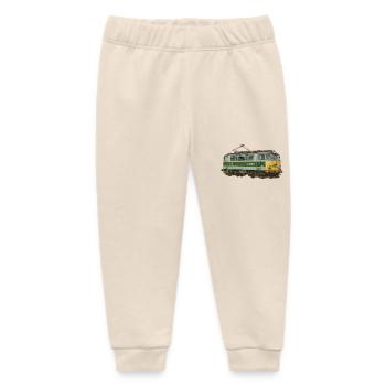 EU07 Elektrolokomotive, Lokomotive, Eisenbahn, Züge, Reisen - Baby Organic Jogginghose Baby Tumbler von Stanley/Stella - Natur - Vorne