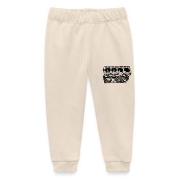 Motorblock Zylinder Hubraum Fan - Baby Organic Jogginghose Baby Tumbler von Stanley/Stella - Natur - Vorne