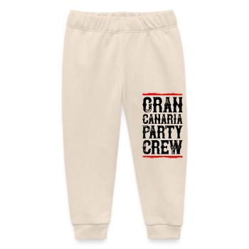 Gran Canaria Party Crew - Baby Organic Jogginghose Baby Tumbler von Stanley/Stella - Natur - Vorne