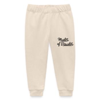 Master of Disaster - Baby Organic Jogginghose Baby Tumbler von Stanley/Stella - Natur - Vorne