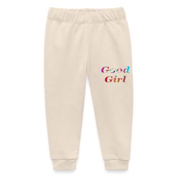 Heaven is for Good Girls 1 - Baby Organic Jogginghose Baby Tumbler von Stanley/Stella - Natur - Vorne
