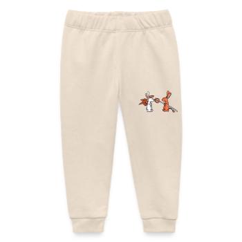 Hase Engel Gewissen Teufel Dämon Böse Satan Hölle - Baby Organic Jogginghose Baby Tumbler von Stanley/Stella - Natur - Vorne