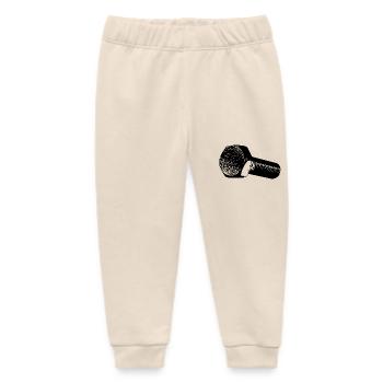 Workshop Screwdriver Screwdriver Papa Screw - Baby Organic Sweatpants by Stanley/Stella - soft Ecru - Front