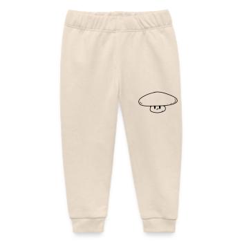 Kawaii 01 Artboard 1 - Baby Organic Sweatpants by Stanley/Stella - soft Ecru - Front