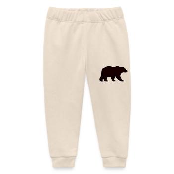bär - Baby Organic Jogginghose Baby Tumbler von Stanley/Stella - Natur - Vorne