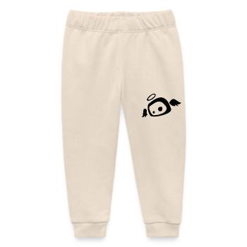 Engel Sau - Baby Organic Jogginghose Baby Tumbler von Stanley/Stella - Natur - Vorne