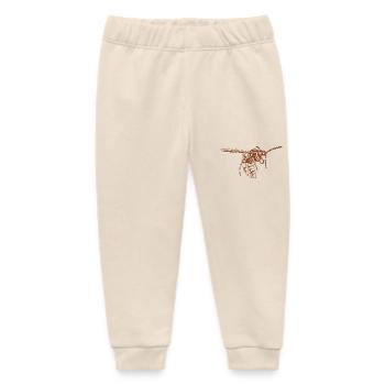 Cool Wasp Insect Sketch Graphic Wasp Animal Lover - Baby Organic Sweatpants by Stanley/Stella - soft Ecru - Front