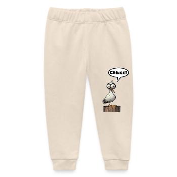Seagull embarrass - Baby Organic Sweatpants by Stanley/Stella - soft Ecru - Front