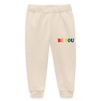 Be you - Baby Organic Sweatpants by Stanley/Stella - soft Ecru - Front