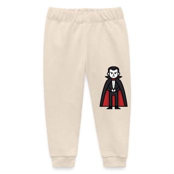 Vampir Halloween Comic - Baby Organic Jogginghose Baby Tumbler von Stanley/Stella - Natur - Vorne