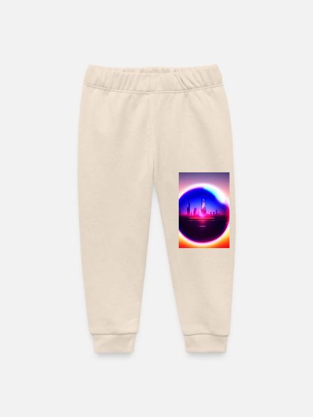 Stadt Kugel - Baby Organic Jogginghose Baby Tumbler von Stanley/Stella - Natur