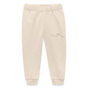 sinus graph design - Baby Organic Jogginghose Baby Tumbler von Stanley/Stella - Natur - Vorne