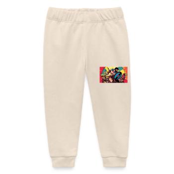 nVx Ares 1 - Baby Organic Sweatpants by Stanley/Stella - soft Ecru - Front