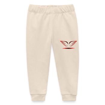 ANGEL WINGS - Baby Organic Sweatpants by Stanley/Stella - soft Ecru - Front
