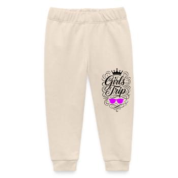Girls Trip Urlaub Reise Mädels - Baby Organic Jogginghose Baby Tumbler von Stanley/Stella - Natur - Vorne