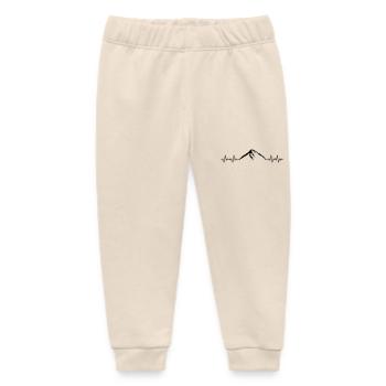 klettern berge EKG - Baby Organic Jogginghose Baby Tumbler von Stanley/Stella - Natur - Vorne