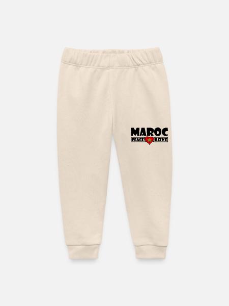 Marokko - Baby Organic Jogginghose Baby Tumbler von Stanley/Stella - Natur