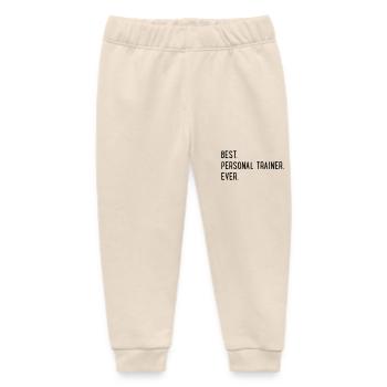 Personal Trainer - Baby Organic Sweatpants by Stanley/Stella - soft Ecru - Front