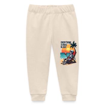 Alles wird gut - Baby Organic Jogginghose Baby Tumbler von Stanley/Stella - Natur - Vorne