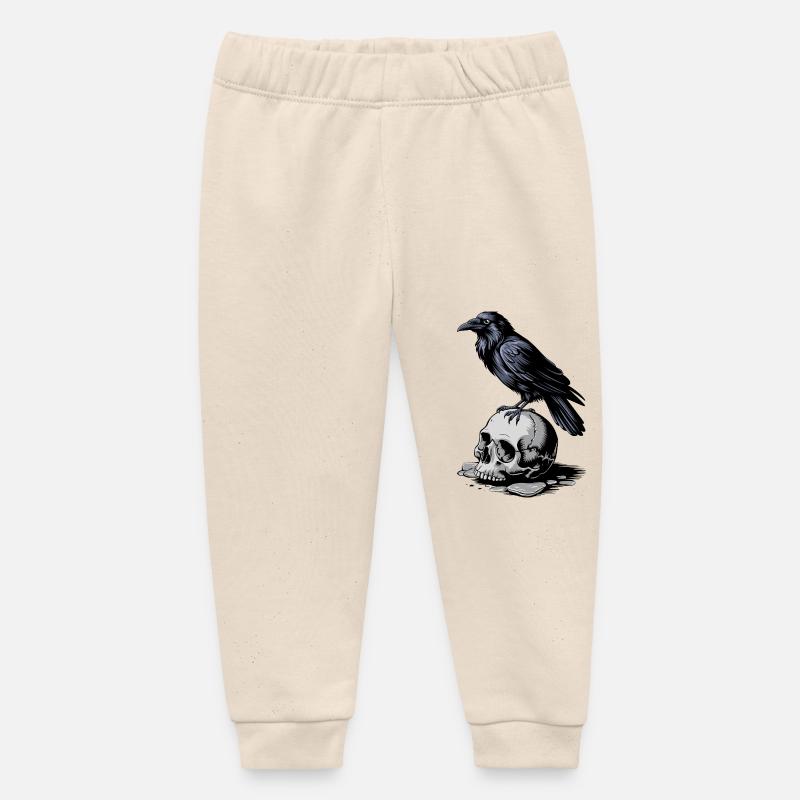 Gardien des ténèbres - Pantalon de jogging bébé bio Stanley/Stella - écru doux