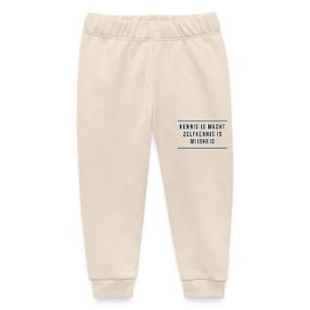 Antwerpen Selbsterkenntnis: Macht & Weisheit - Baby Organic Jogginghose Baby Tumbler von Stanley/Stella - Natur - Vorne