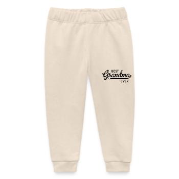 granny - Baby Organic Sweatpants by Stanley/Stella - soft Ecru - Front