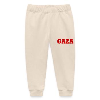 Gaza - Baby Organic Jogginghose Baby Tumbler von Stanley/Stella - Natur - Vorne