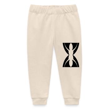 simple look - Baby Organic Sweatpants by Stanley/Stella - soft Ecru - Front