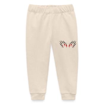 claw - Baby Organic Sweatpants by Stanley/Stella - soft Ecru - Front