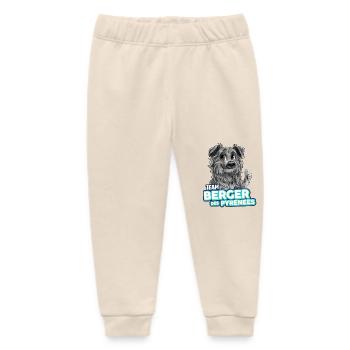 TEAM Pyrenäen-Schäferhund - Harlekin - Baby Organic Jogginghose Baby Tumbler von Stanley/Stella - Natur - Vorne