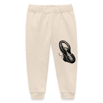 Wanderschuh mit Natur Berg Landschaft Profil - Baby Organic Jogginghose Baby Tumbler von Stanley/Stella - Natur - Vorne