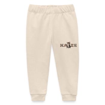 Katze - Für alle die Katzen lieben und das Zeigen - Baby Organic Jogginghose Baby Tumbler von Stanley/Stella - Natur - Vorne
