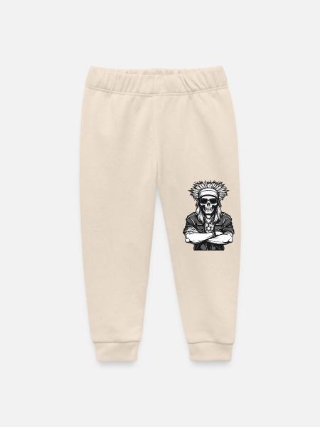 indianer apache skull - Baby Organic Jogginghose Baby Tumbler von Stanley/Stella - Natur