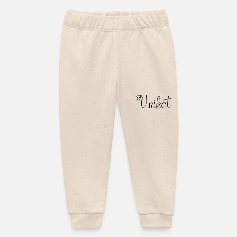 Pièce unique - Pantalon de jogging bébé bio Stanley/Stella - écru doux