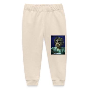 Global Art - Baby Organic Jogginghose Baby Tumbler von Stanley/Stella - Natur - Vorne