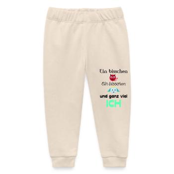 Engel und Teufel - Baby Organic Jogginghose Baby Tumbler von Stanley/Stella - Natur - Vorne