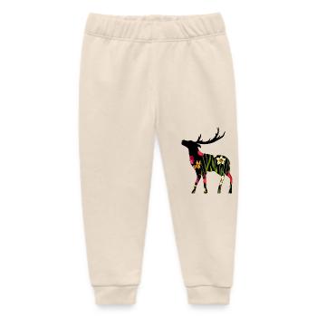 Hirsch - Baby Organic Jogginghose Baby Tumbler von Stanley/Stella - Natur - Vorne