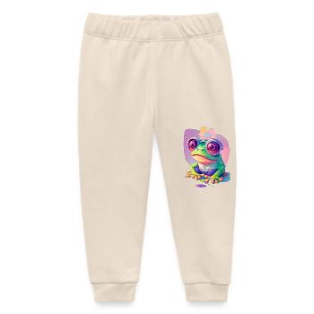 crazy Frog - Baby Organic Jogginghose Baby Tumbler von Stanley/Stella - Natur - Vorne