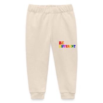 Be different - Baby Organic Sweatpants by Stanley/Stella - soft Ecru - Front