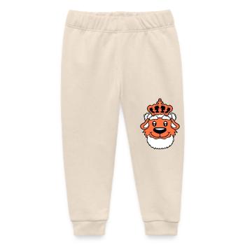 Hund Krone König Prinz Lord Herrscher Majestät - Baby Organic Jogginghose Baby Tumbler von Stanley/Stella - Natur - Vorne